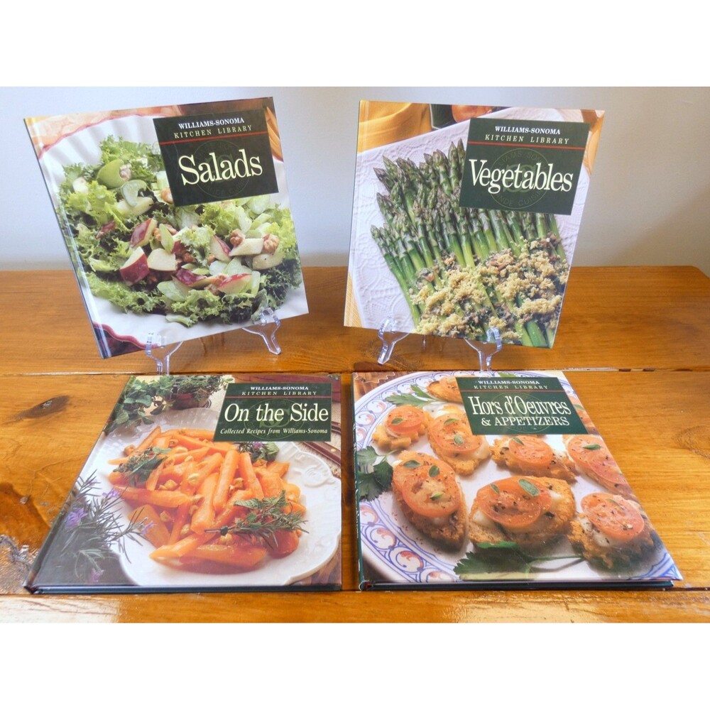 Williams Sonoma Kitchen Library Cookbooks Lot of 4 Vintage Hardcover Time Life